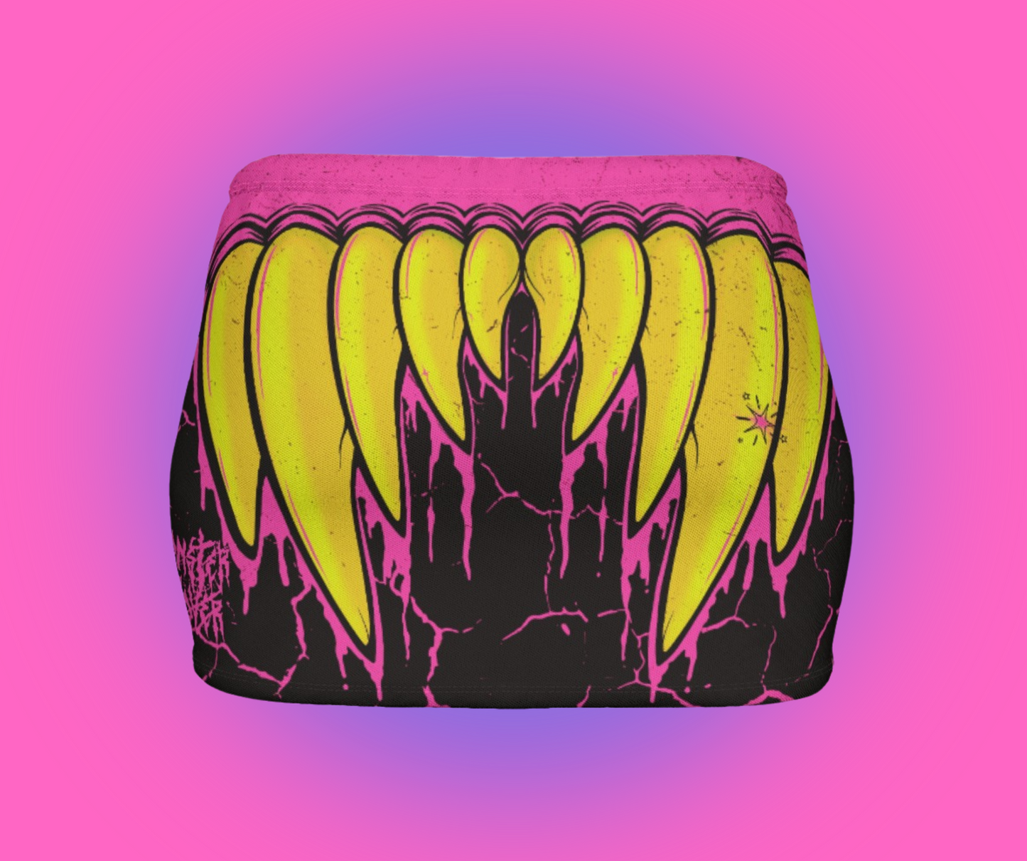 Monster Micro Mini Skirt