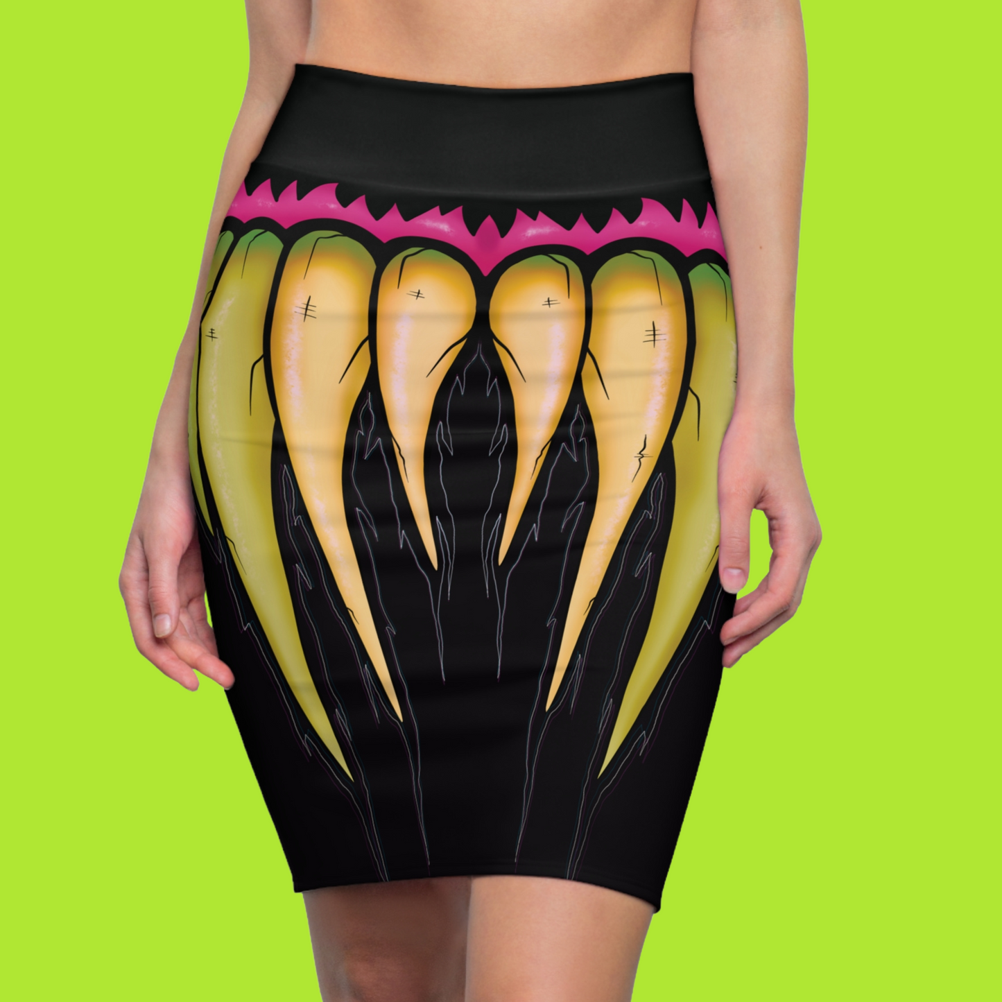 Monster Pencil Skirt