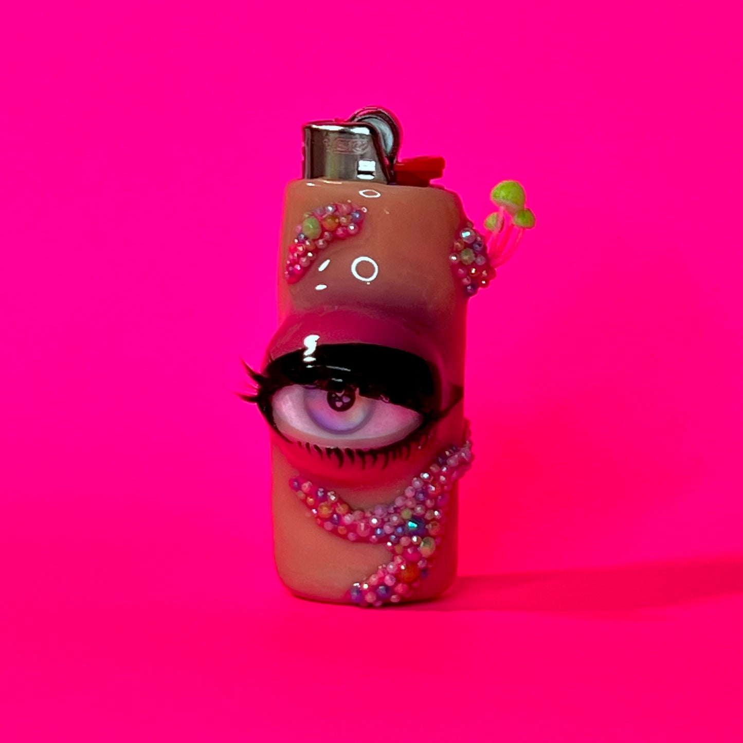 Lighter Cover with Eyeball