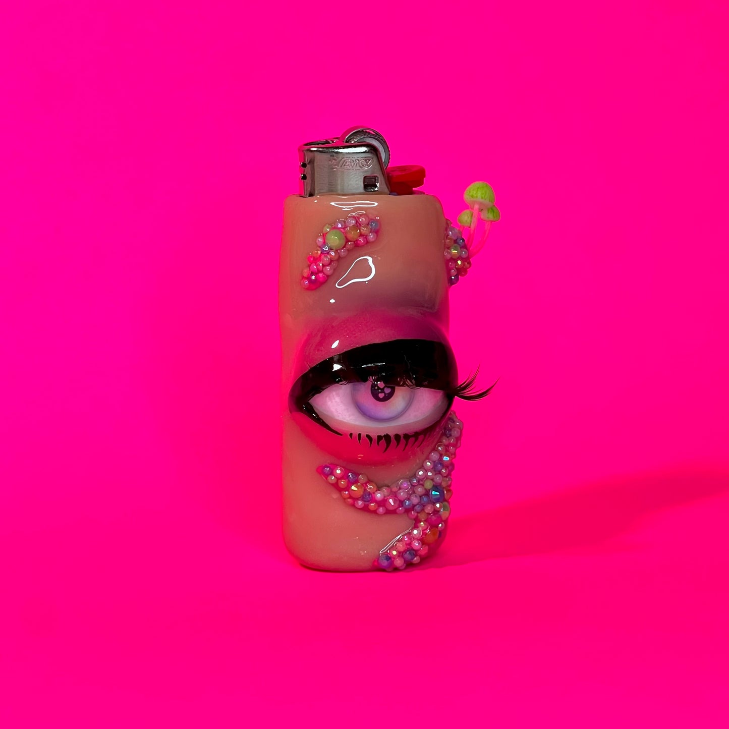 Lighter Cover with Eyeball