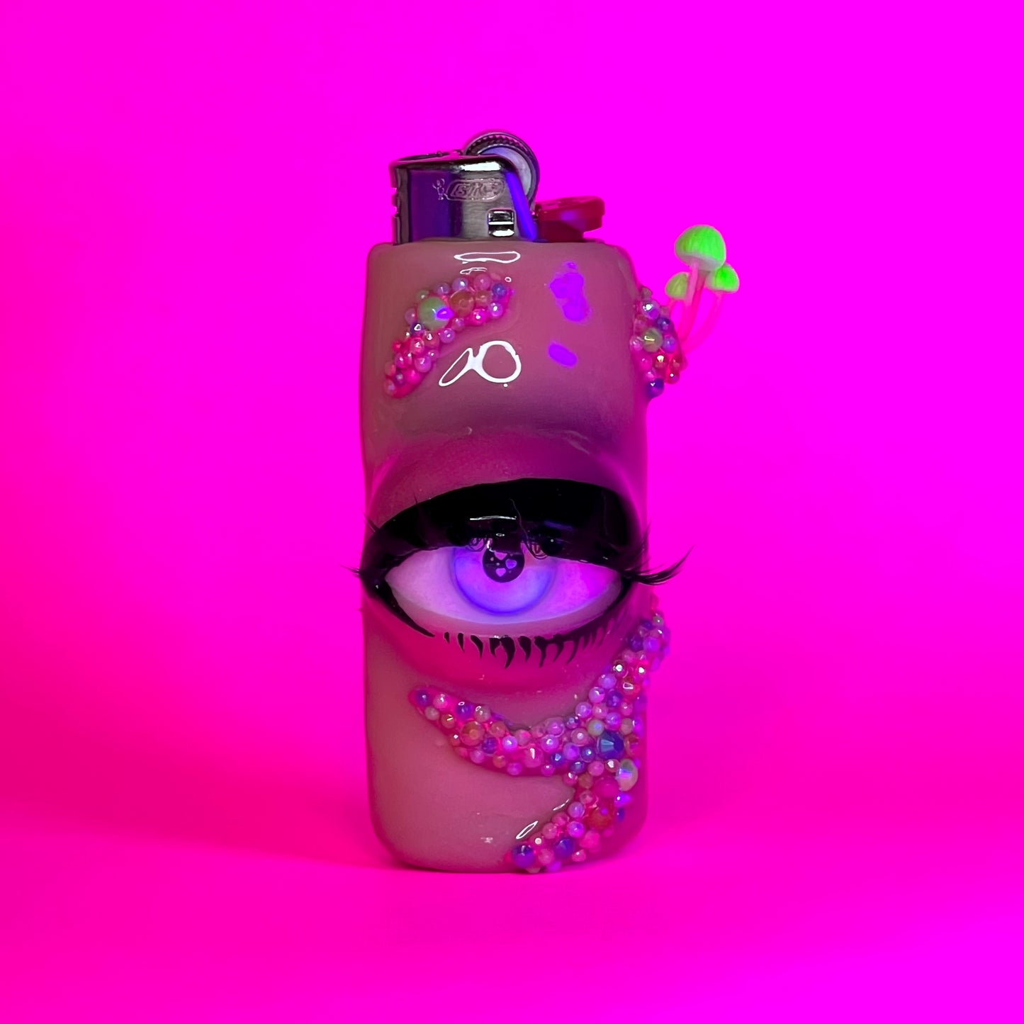 Lighter Cover with Eyeball