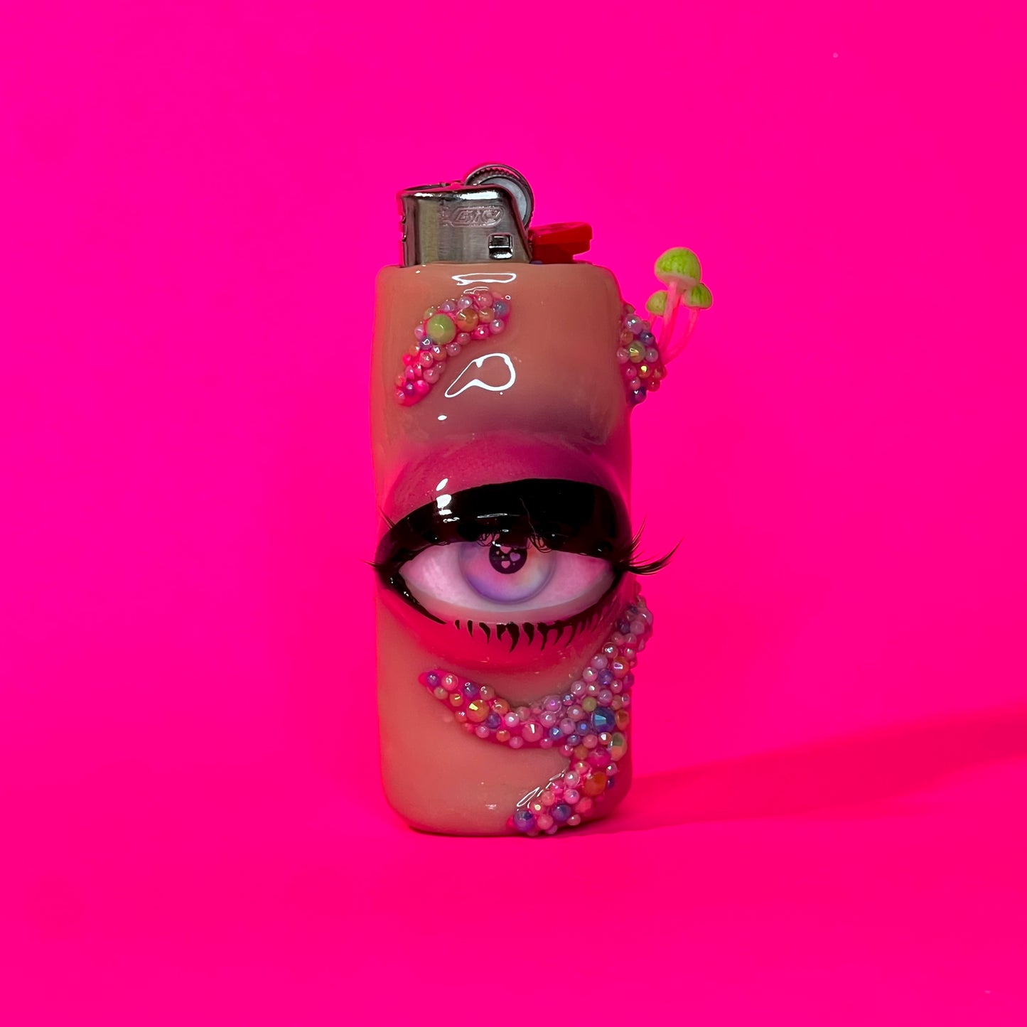 Lighter Cover with Eyeball