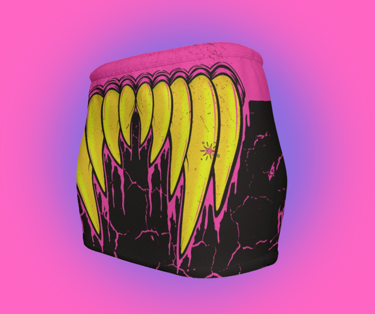 PRE ORDER Monster Micro Mini Skirt