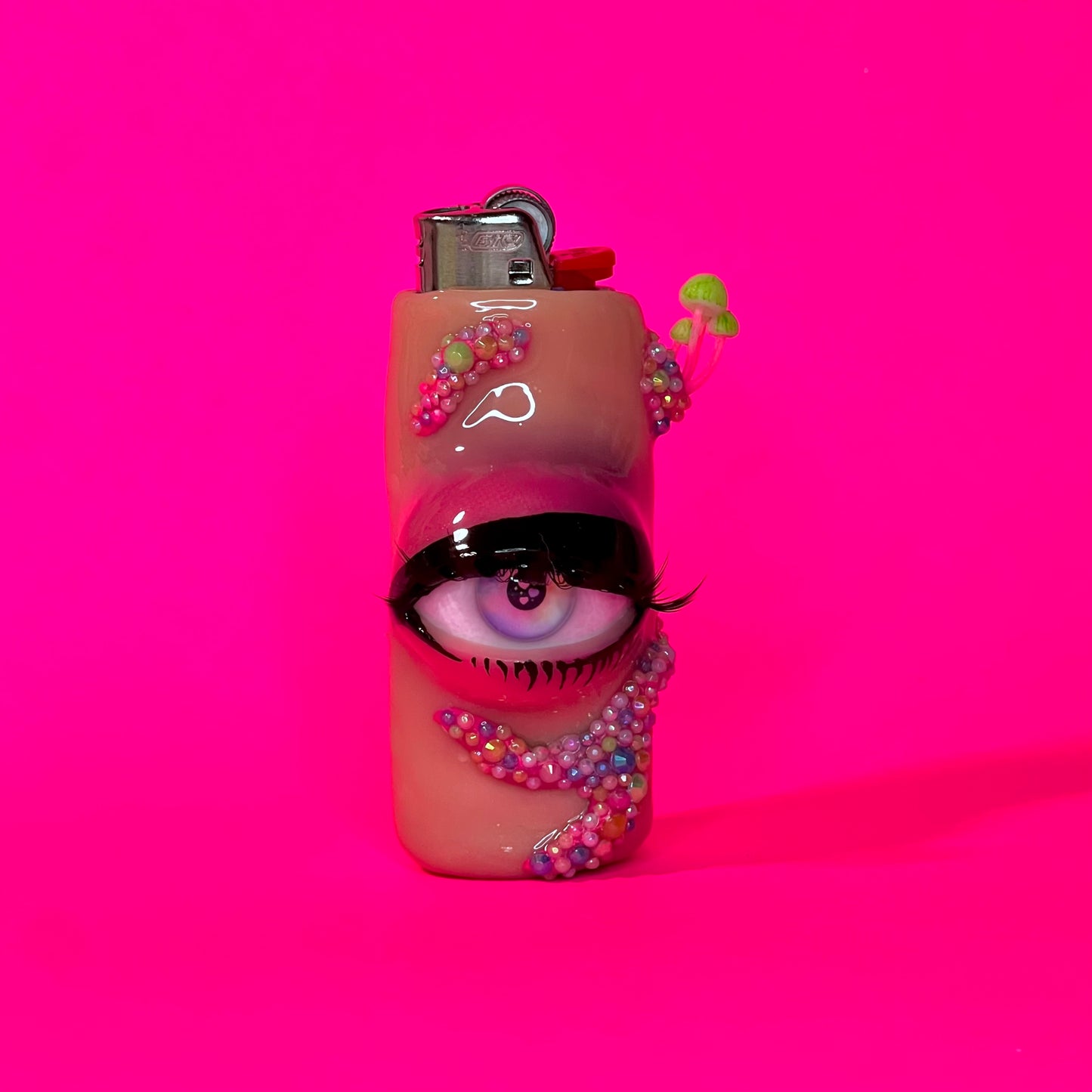 Lighter Cover with Eyeball