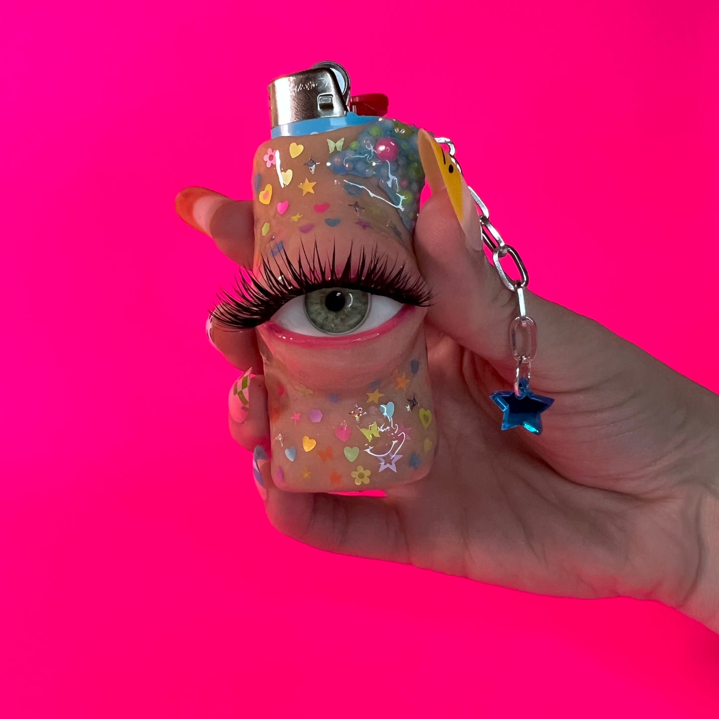 Lighter Cover with Eyeball