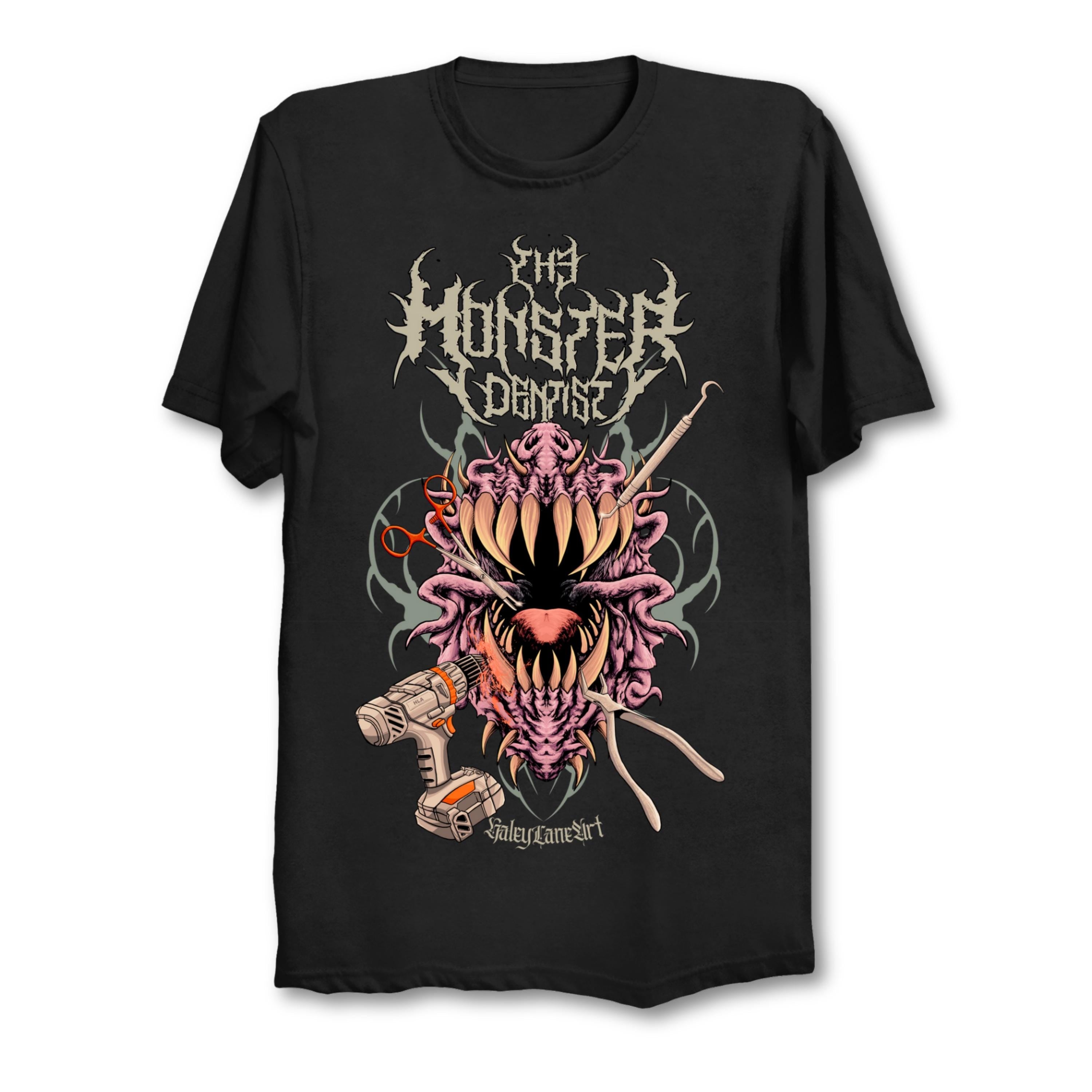 The Monster Dentist T Shirt Unisex Tee for Men, Women, and Monsters of Every Kind