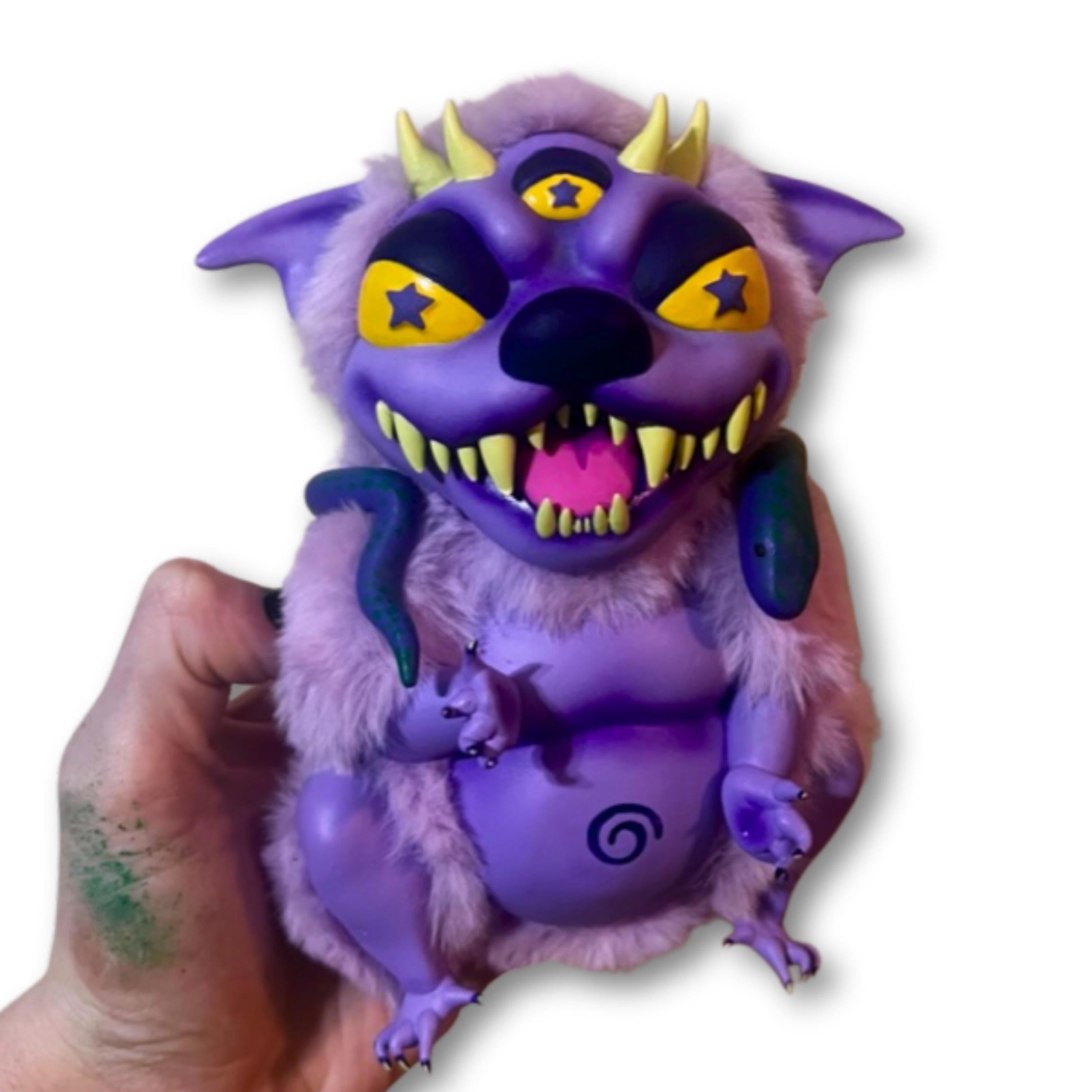 Pazoozoo the Friendly Monster | Monster Sculpture by Haley Lane